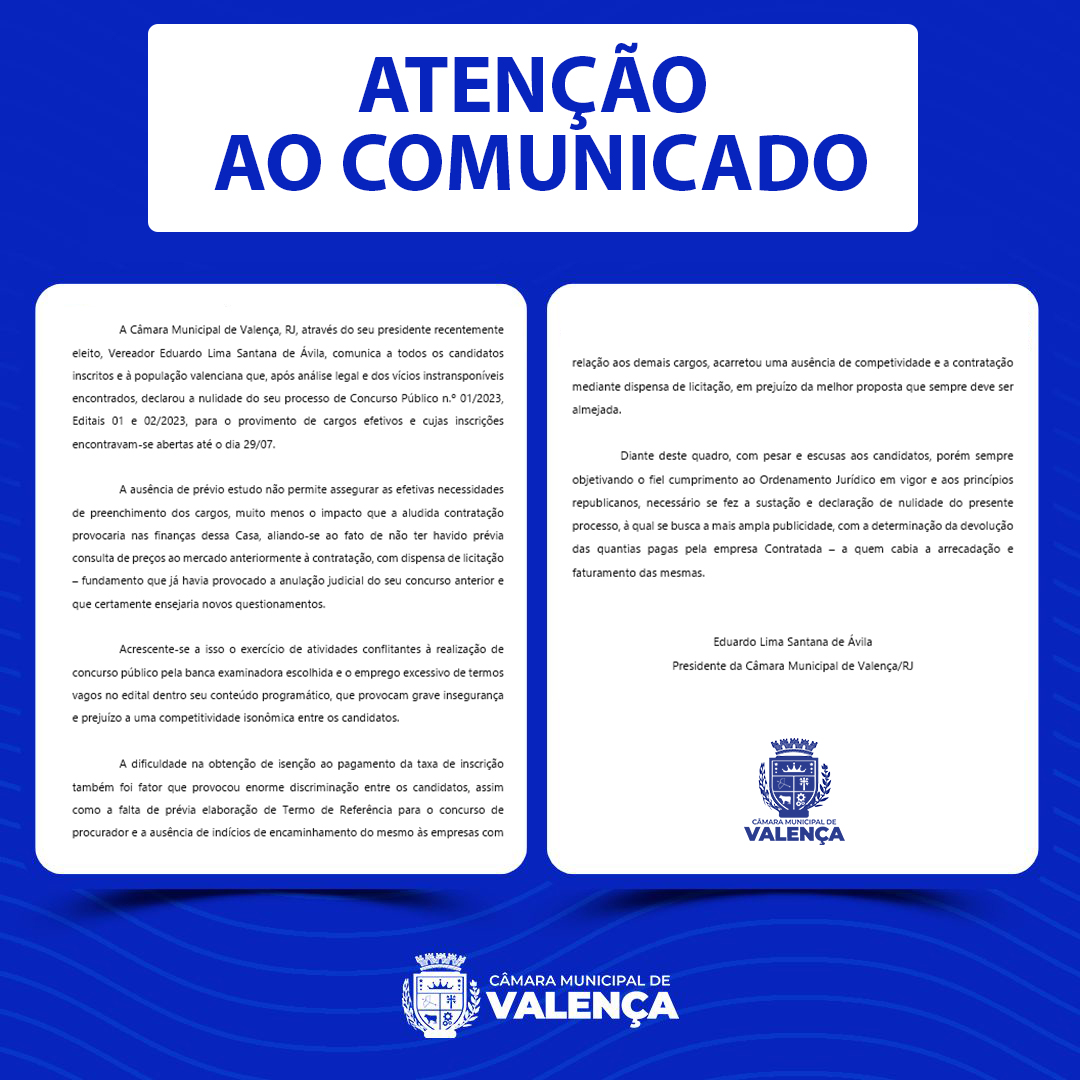 comunicado