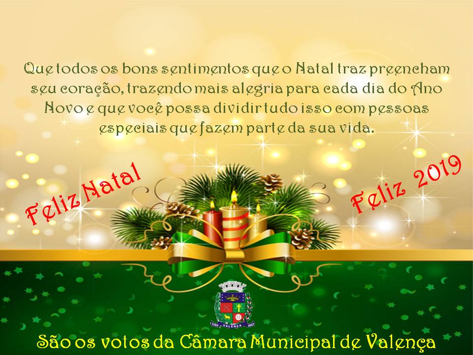 FELIZ NATAL & PRÓSPERO 2019